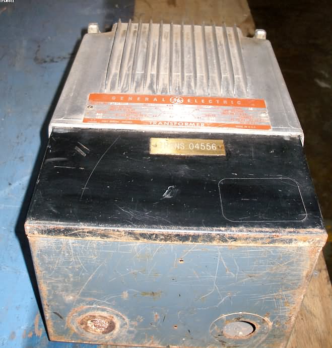 GENERAL ELECTRIC Step Down Transformer, 7.5 Kva, 480-240-120v,